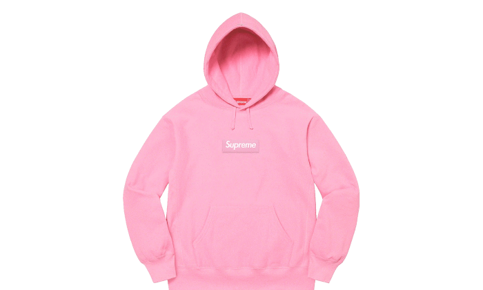 Supreme Box Logo Hooded Sweatshirt (FW21) Pink - Structure Paris